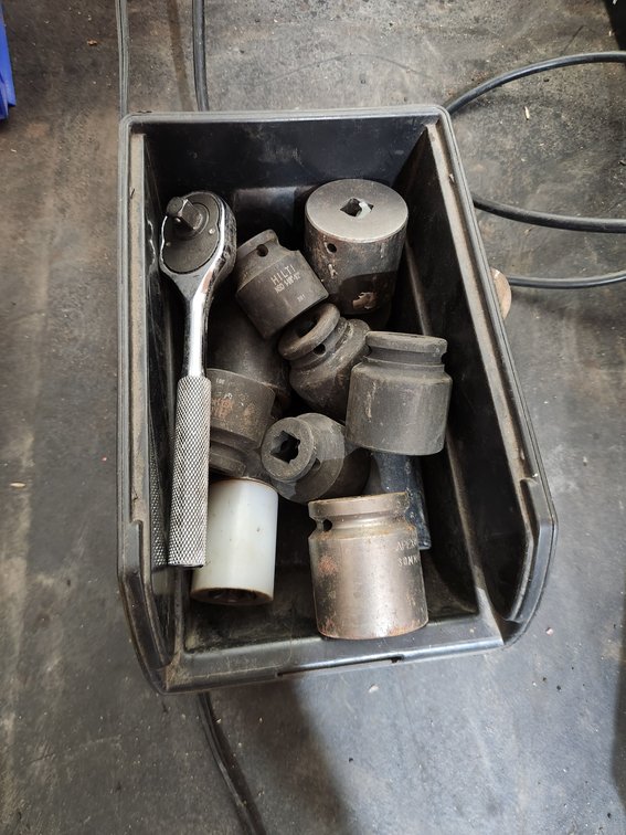 Lot of Heavy Duty Impact Sockets