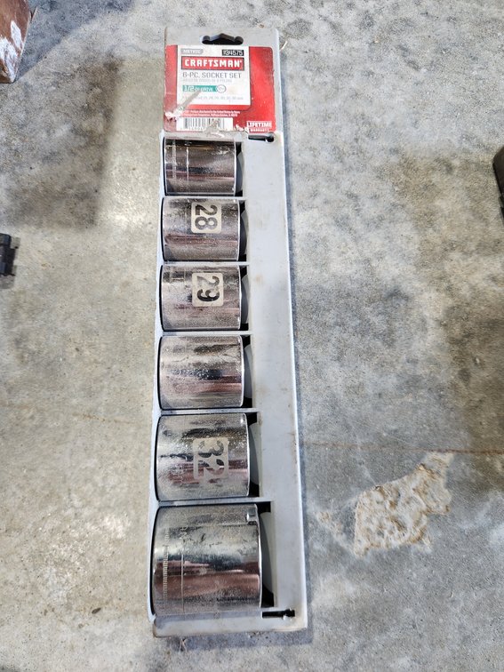 Craftsman 6pc Socket Set