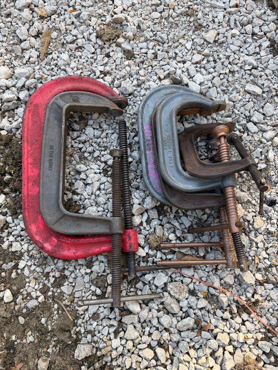 Lot of c clamps