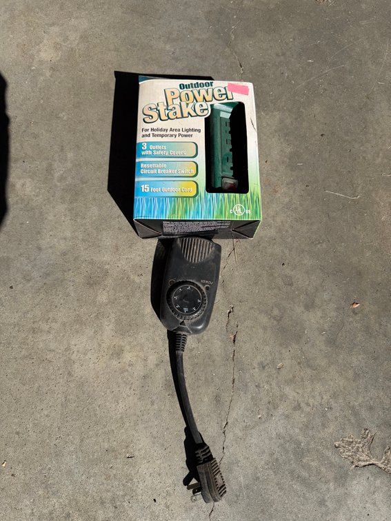 Outdoor Power Stake