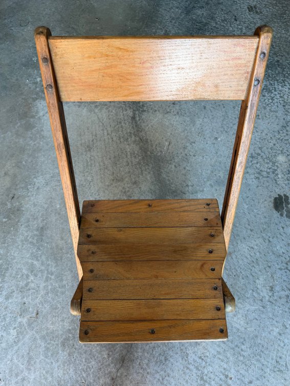 Wooden chair