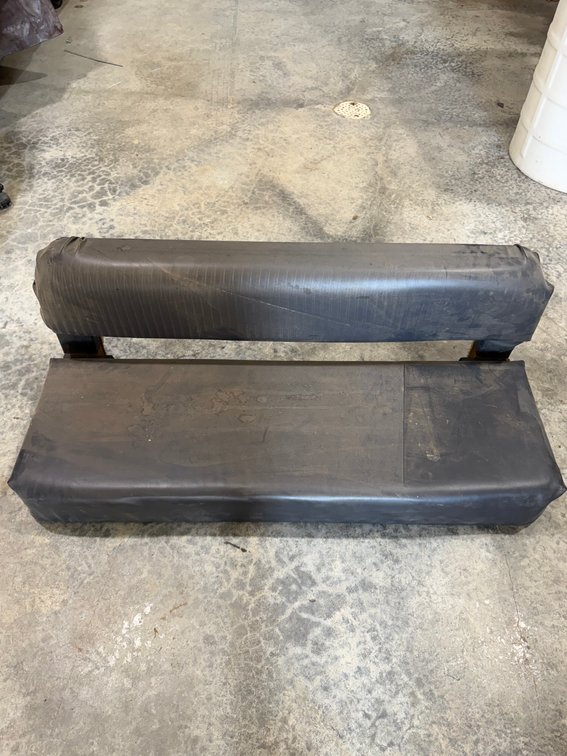 Removable makeshift bench for gator and gator like vehicles