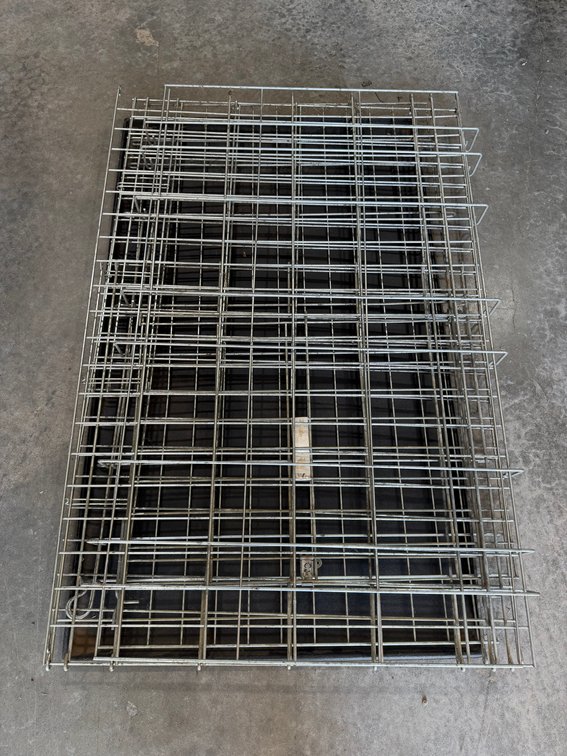 Silver Dog crate