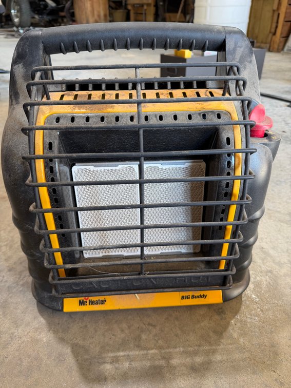 Electric shop heater