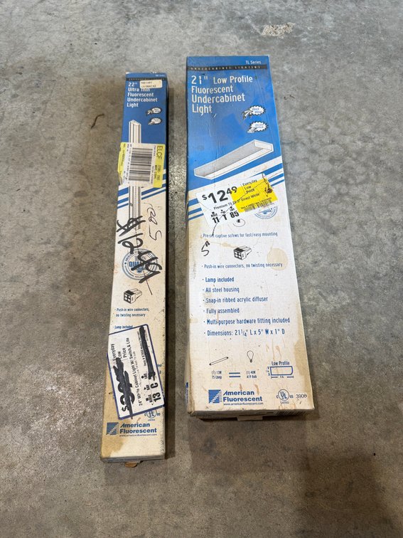 Mounting lights