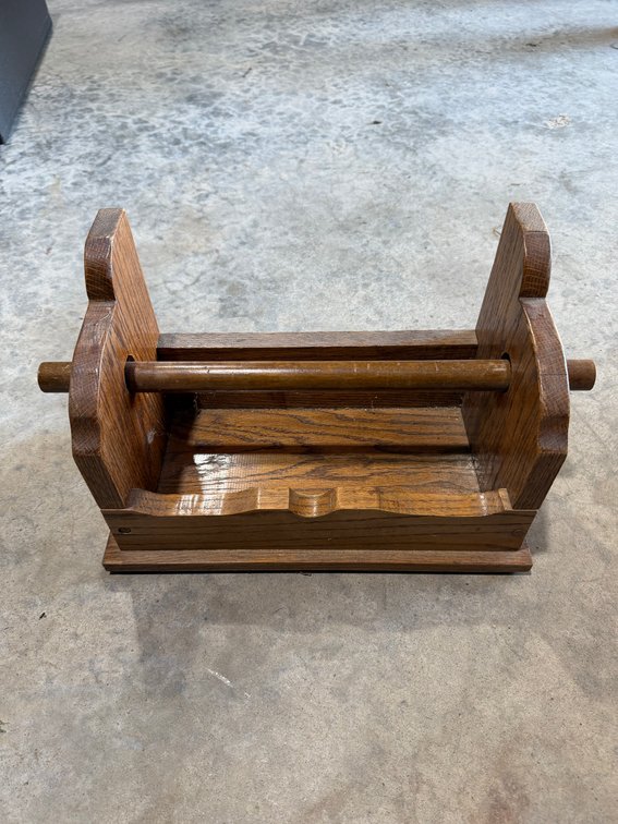 Paper towel holder plus stool (see all photos)