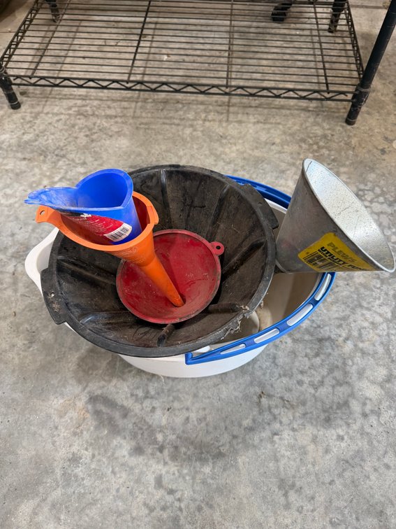 Lot of Various Funnels