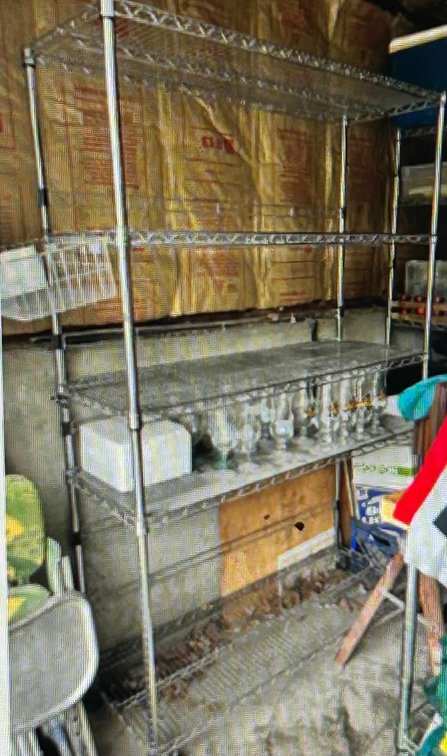 Commercial Kitchen Shelving LOT C
