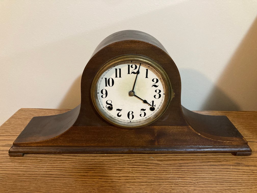 Antique Mantle Clock 20x9