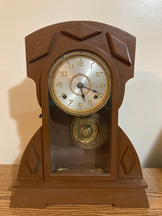 8 Day Mantle Clock 18.5x14.5