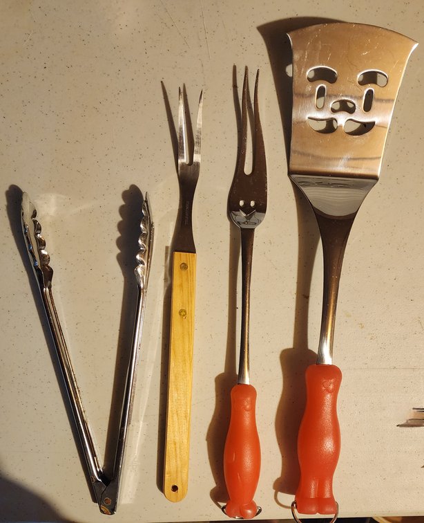Lot of Grill Utensils