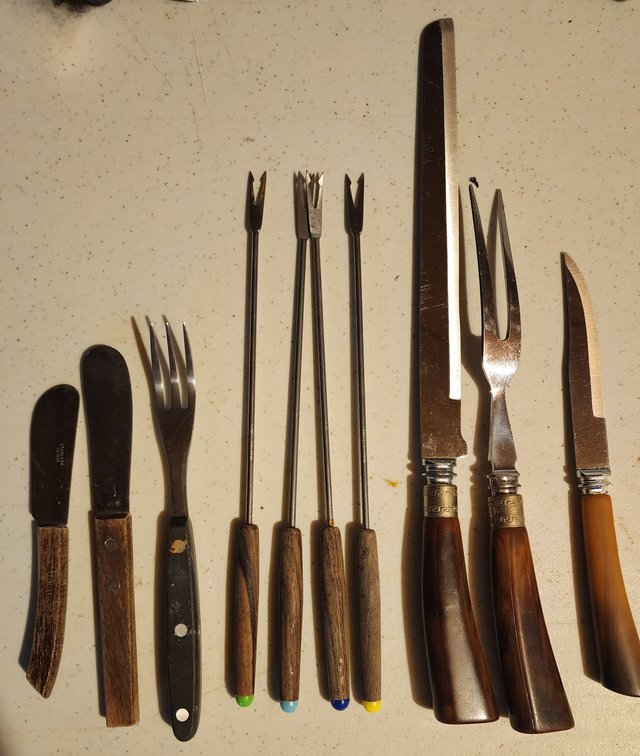 Fondue and Serving Utensils