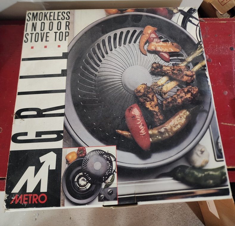 Indoor Stove Top Grill, new in box