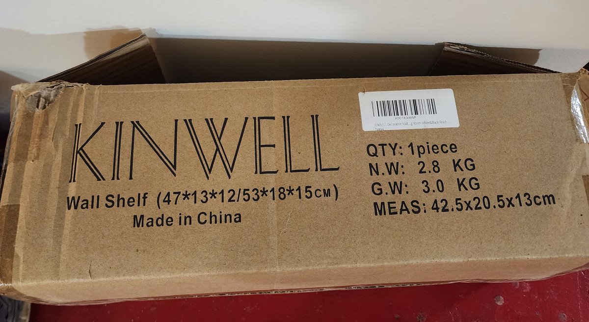 Wall Shelf, Brand New in Box-See 2nd Pic