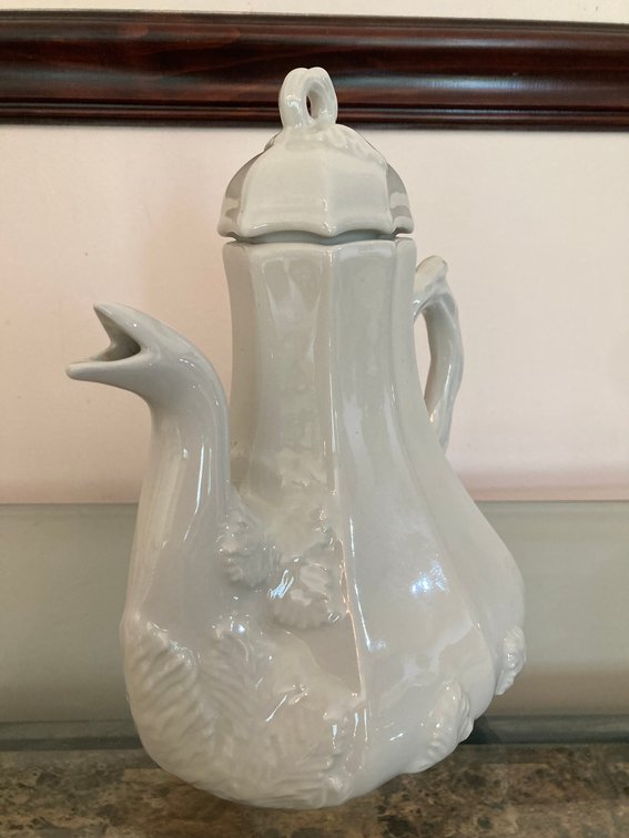 1900's Red Cliff Ironstone Pitcher, 10"