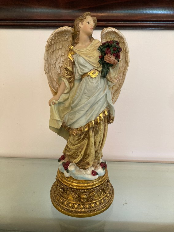 Musical Christmas Angel by BrotherSister 10", works