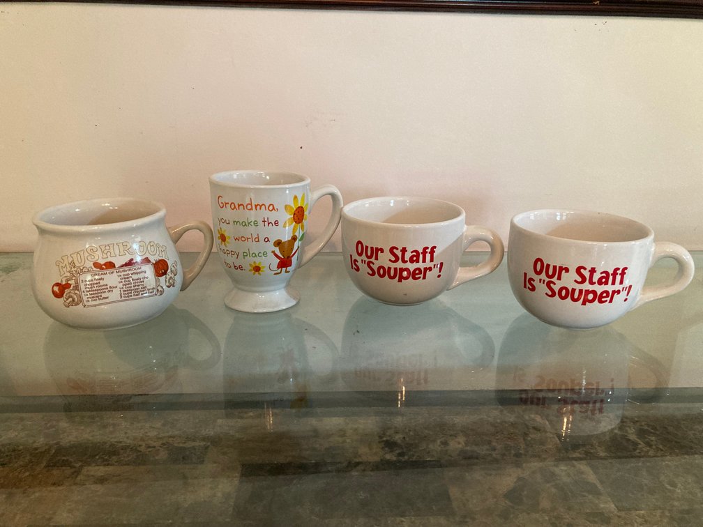 Lot of Ceramic Mugs/Soup Bowls