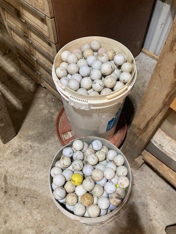2 Buckets of Golf Balls