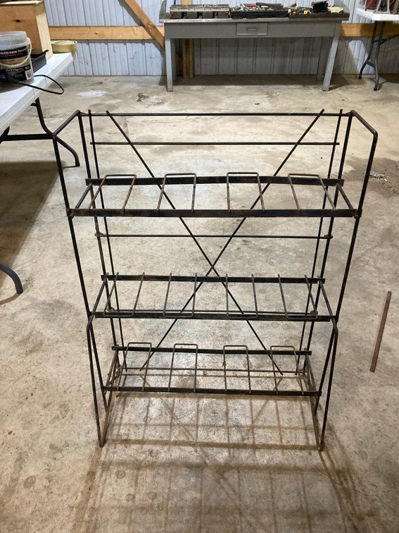 Vintage Display Rack (need measure)