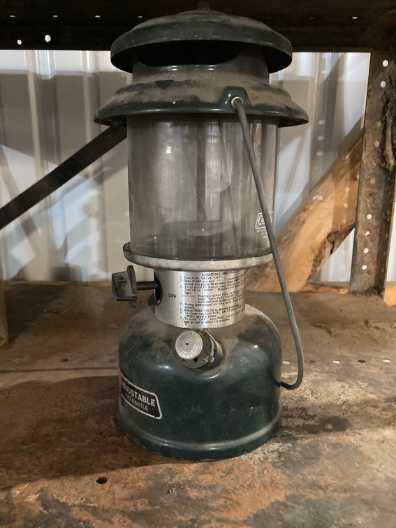 Coleman Adjustable Lantern-untested