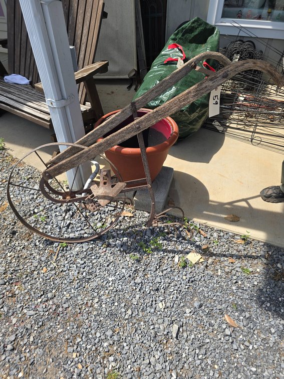 Lay off plow