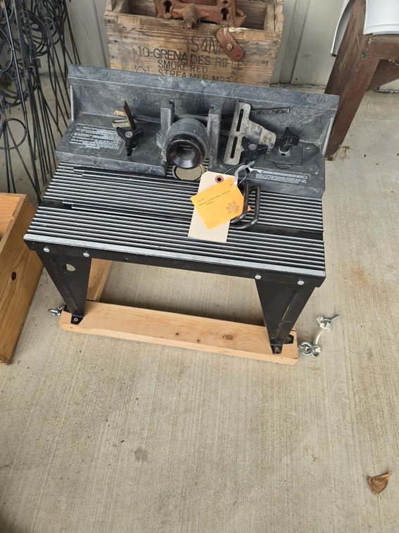 Sears craftsman router table