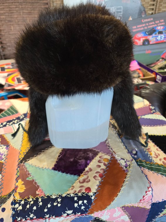 Mink? Winter hat!