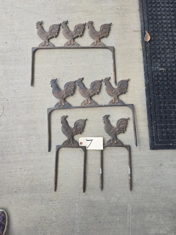 ROOSTER iron yard art