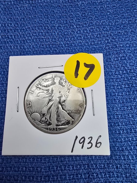 1936 Walking Liberty Half Dollar