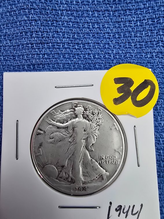 1944 Walking Liberty half dollar