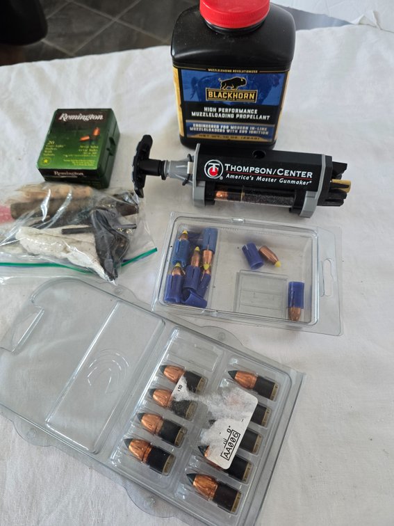 Muzzleloader supplies