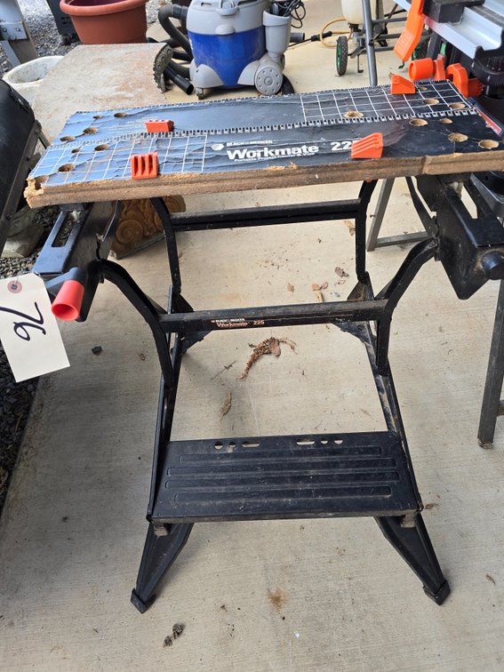 Black & Decker workmate table