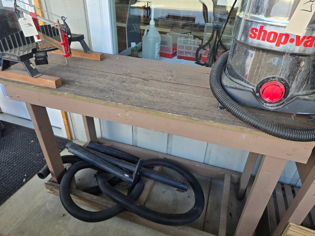 5 ft potting bench or serving bench