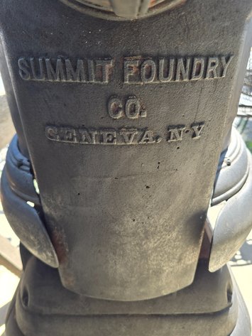 Image for Cast iron pot belly stove