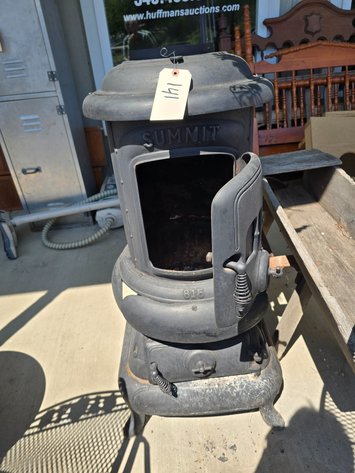 Image for Cast iron pot belly stove