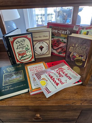 Image for 8 great cookbooks!