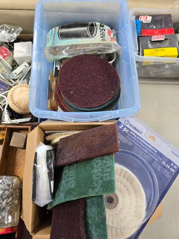 Image for Two boxes polishing pads