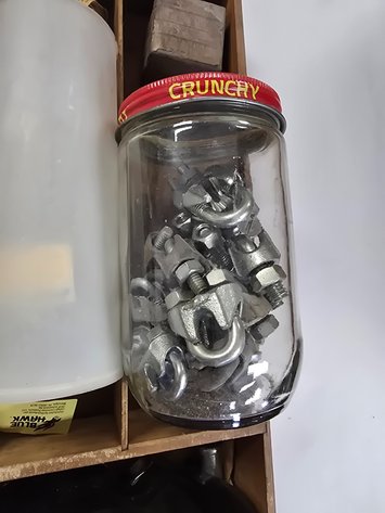 Image for U- clamps, misc hardware items