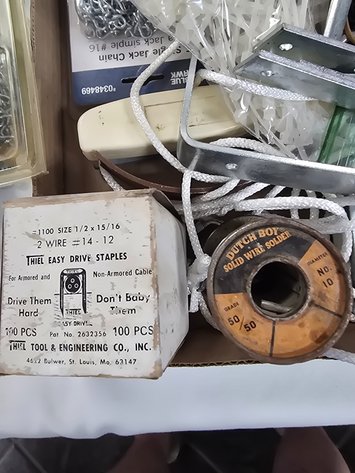 Image for Solder wire, chains, fasteners