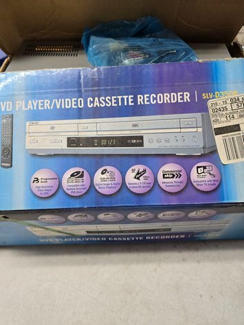 Image for D v d, v c r recorder player and vhs player