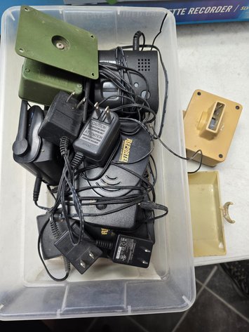 Image for Box of miscellaneous chargers