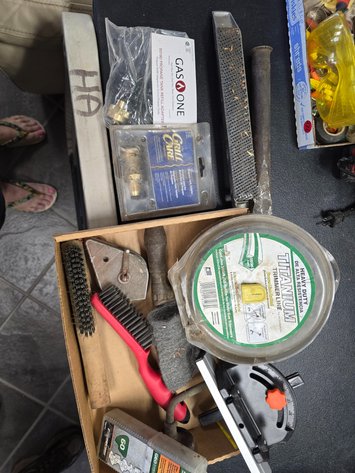Image for Chisel rasp propane connector wire brushes misc.