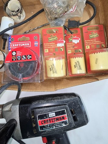 Image for CRAFTSMAN 3/8 drill and hole saw blades