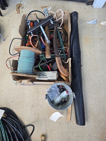 Image for Key hole saw, sledge hammer, ect