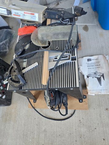 Image for Table router and hand sander