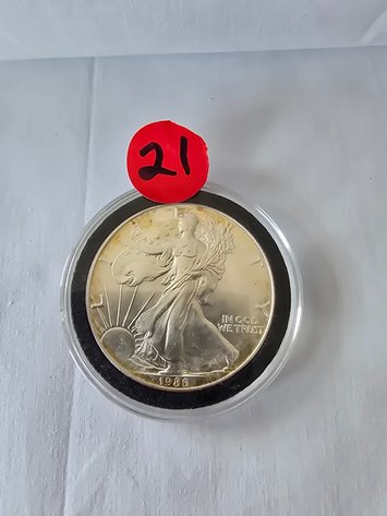 Image for Nineteen eighty six american eagle uncirculated