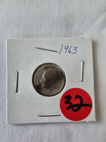 Image for 1963 Liberty Dime