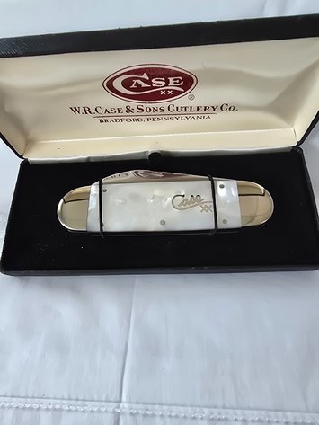 Image for Limited Edition WR CASE KNIFE,  USA 8250 SS Mother of Pearl