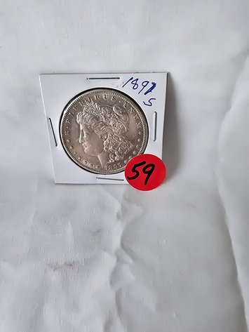 Image for 1891 S Morgan Silver Dollar