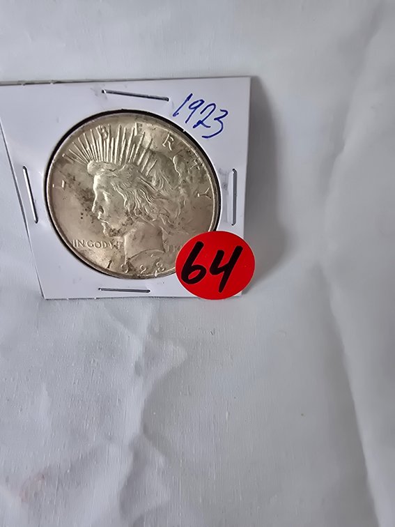 1923 Peace Dollar